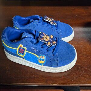 Kids Paw Patrol Puma tennis shoes